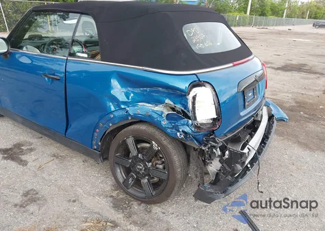 2022 Mini Convertible Cooper S from USA, damaged, VIN WMW43DL06N3P19784